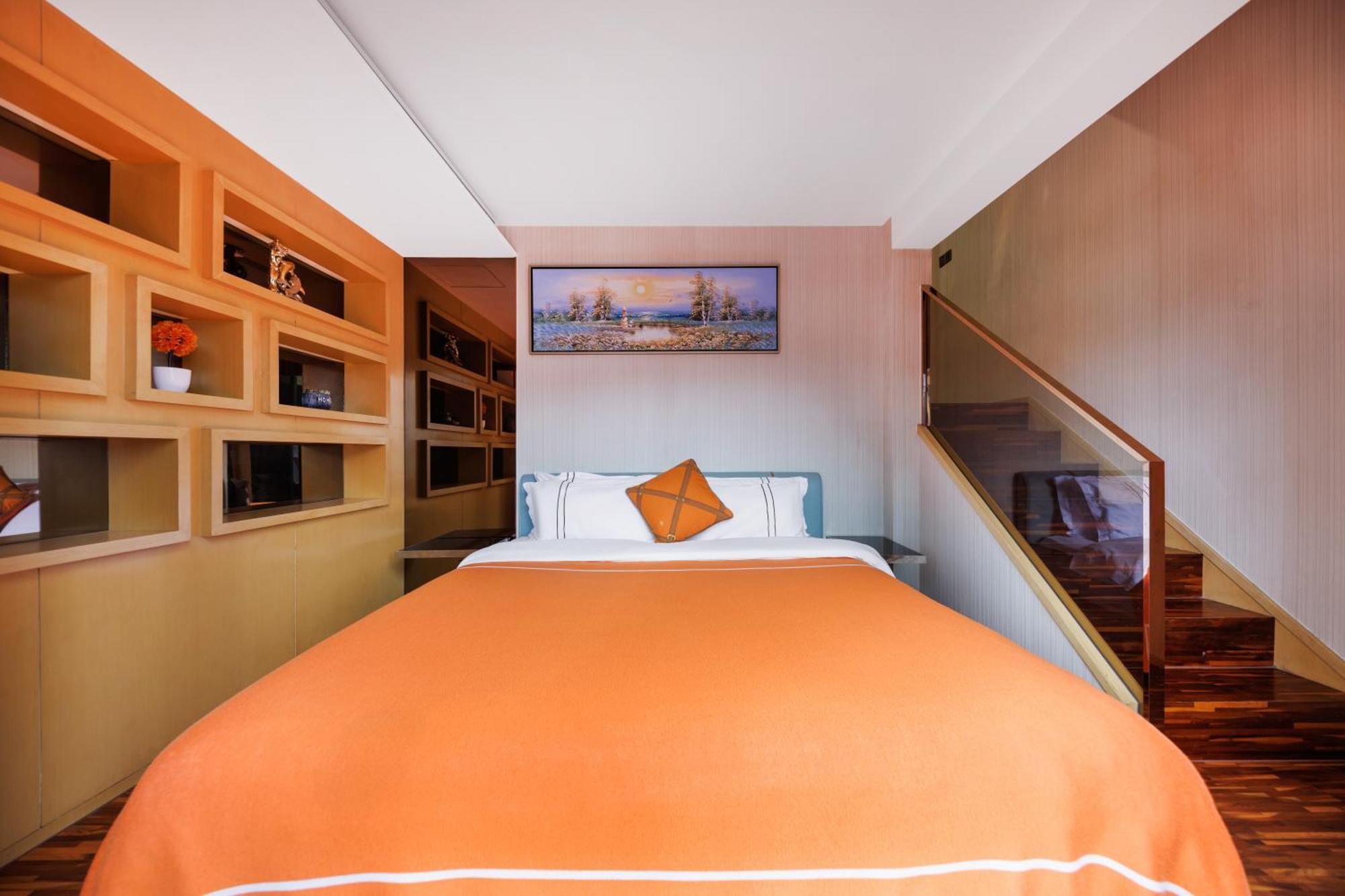 ไว่ฟีเติน อพาร์ตเมนต์ โพลี ดี Hotel กวางโจว ภายนอก รูปภาพ
