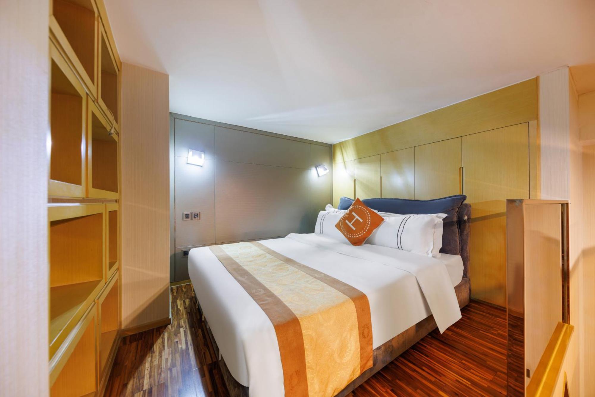 ไว่ฟีเติน อพาร์ตเมนต์ โพลี ดี Hotel กวางโจว ภายนอก รูปภาพ