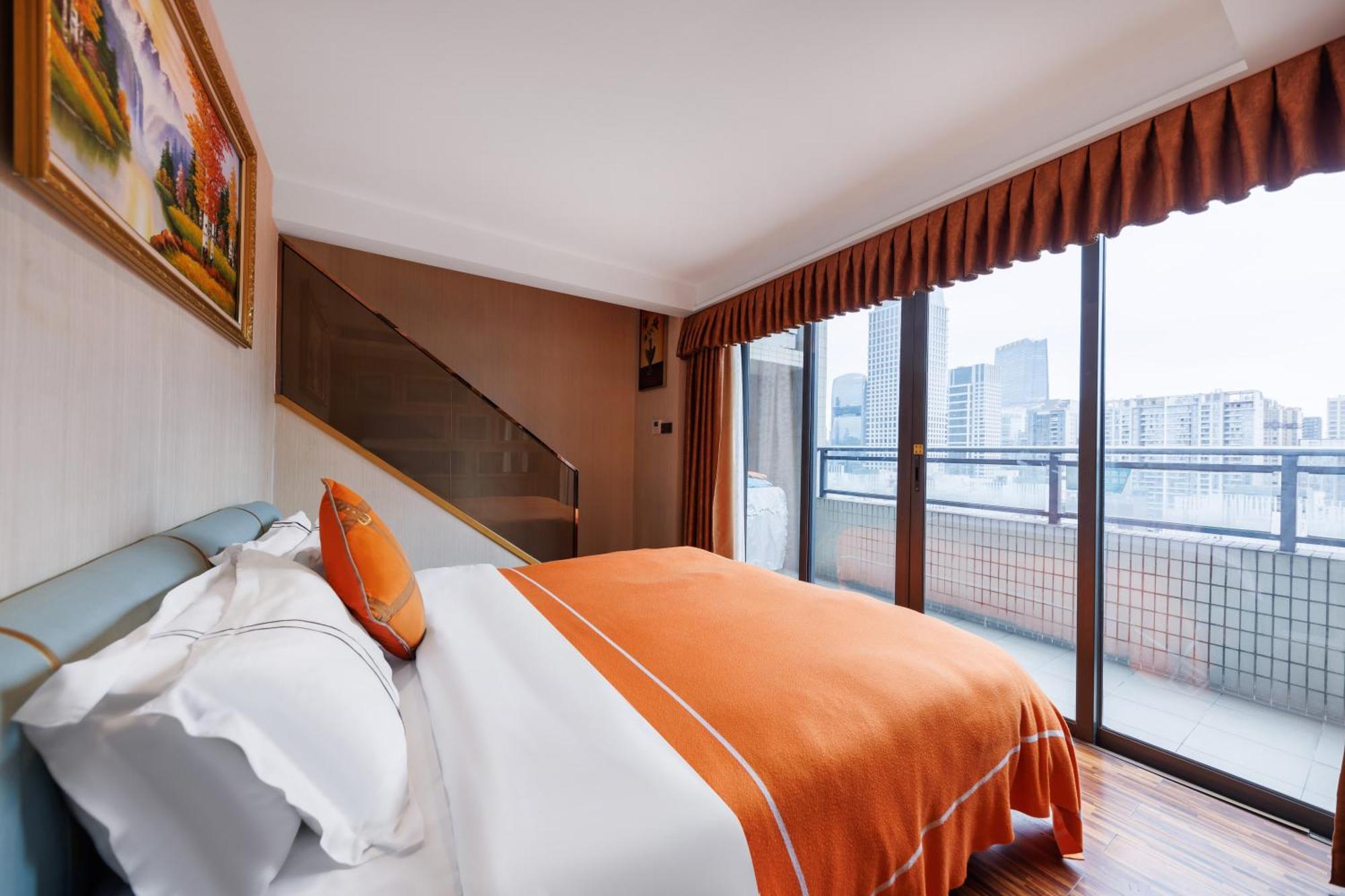 ไว่ฟีเติน อพาร์ตเมนต์ โพลี ดี Hotel กวางโจว ภายนอก รูปภาพ
