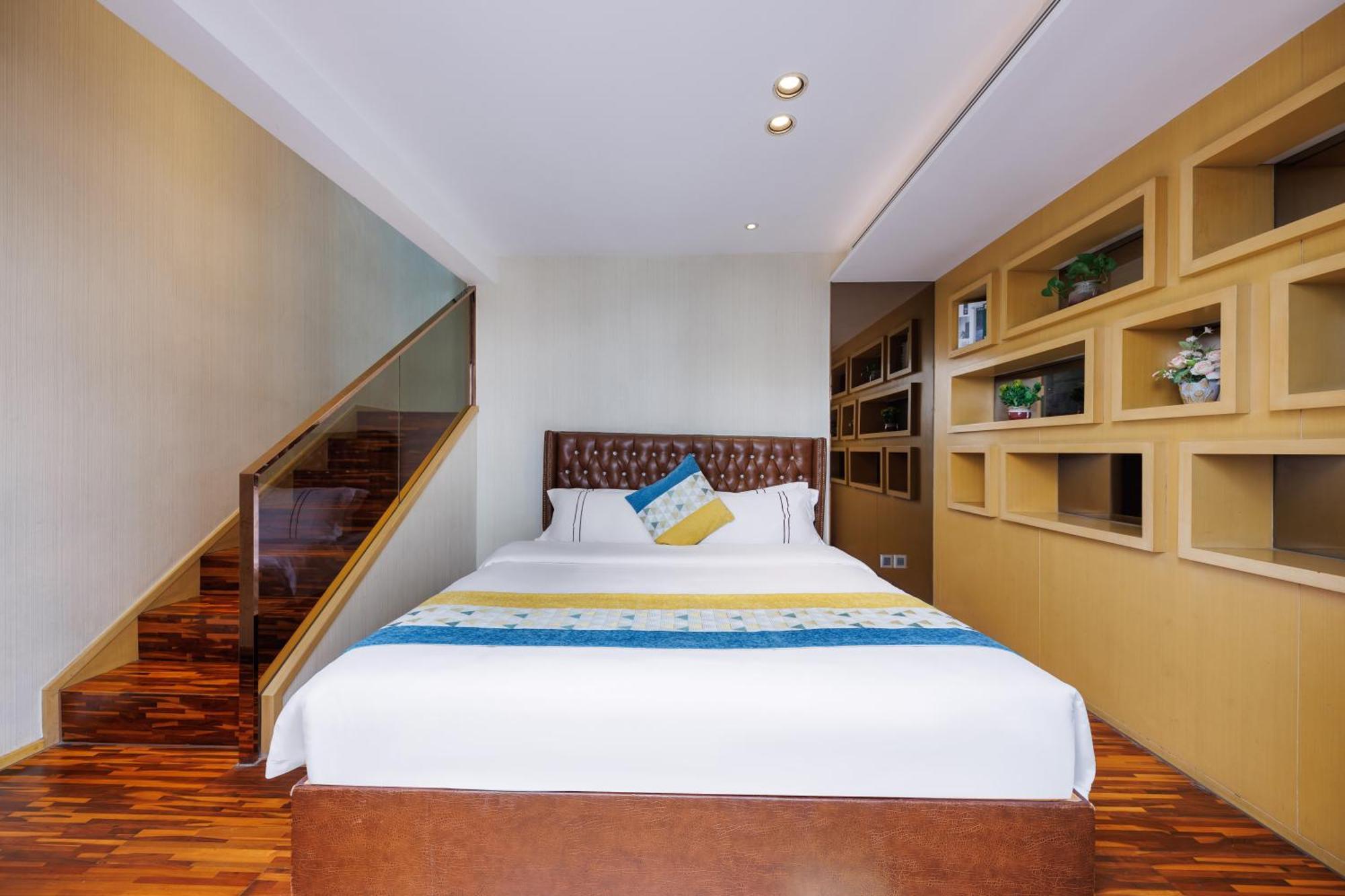 ไว่ฟีเติน อพาร์ตเมนต์ โพลี ดี Hotel กวางโจว ภายนอก รูปภาพ