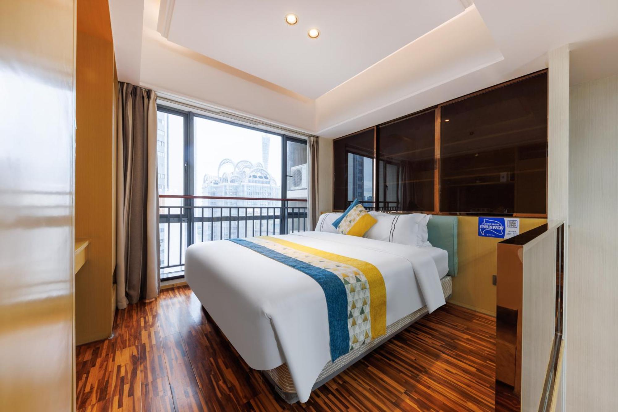ไว่ฟีเติน อพาร์ตเมนต์ โพลี ดี Hotel กวางโจว ภายนอก รูปภาพ
