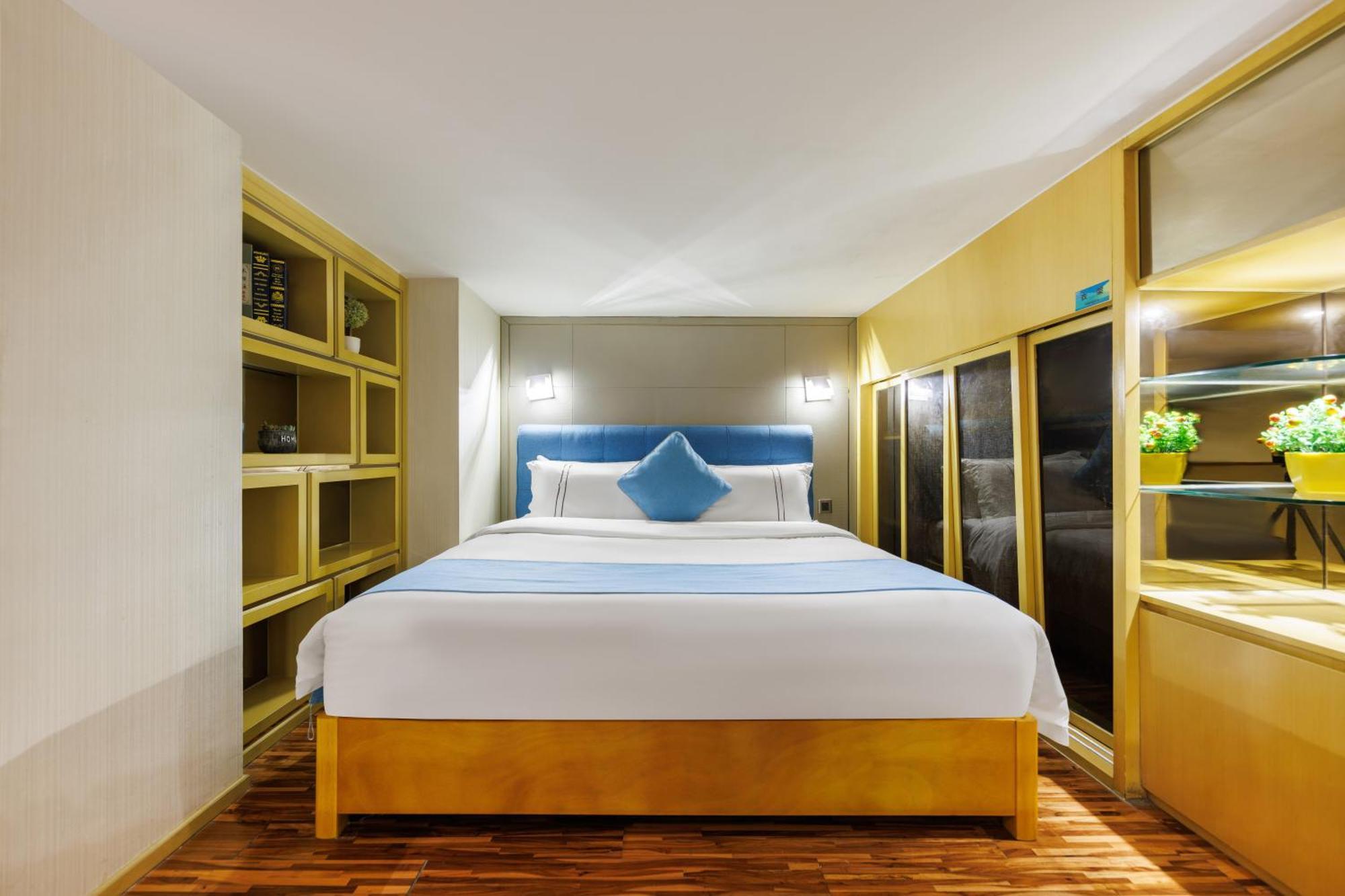 ไว่ฟีเติน อพาร์ตเมนต์ โพลี ดี Hotel กวางโจว ภายนอก รูปภาพ